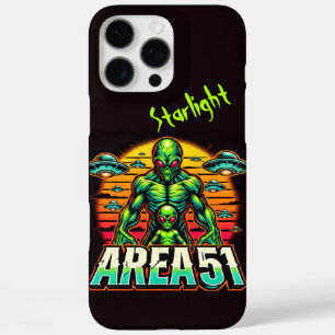 Mysterious Aliens Glow Near Area 51 iPhone 16 Pro Max Case