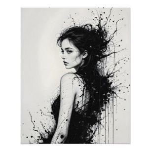 Mysterious Back View Poster