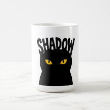 Mysterious Black Cat Eyes Design