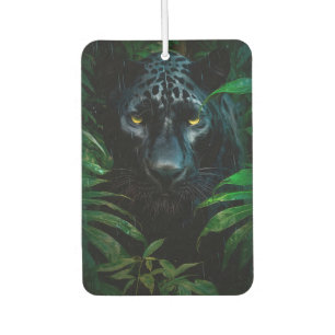Mysterious Black Panther Jungle Wildlife Design Air Freshener