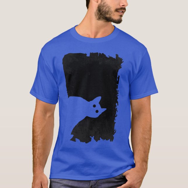 Mysterious Cat girl T-Shirt (Front)