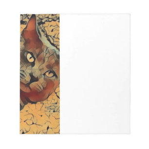 Mysterious Cat Notepad
