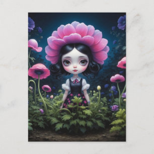 Mysterious daughter inspiration Mark Ryden Postcard