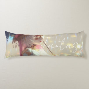 Mysterious Fantasy Girl - Ocean Art Aesthetic Body Pillow