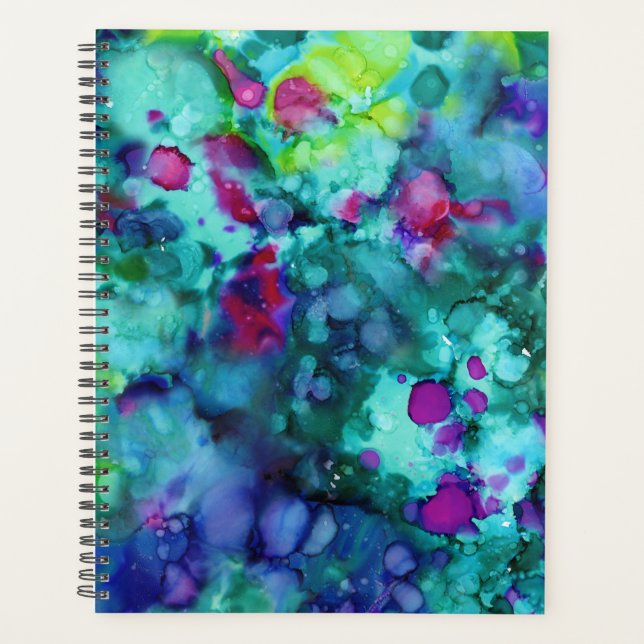 mysterious fathoms below : planner (Front)