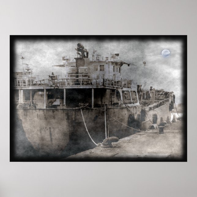 Mysterious Ghost Ship Poster (Front)
