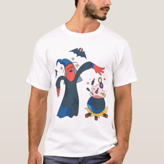 Mysterious Ghost Silhouette T-Shirt