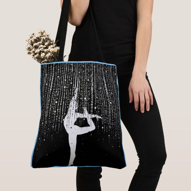 Mysterious Gymnast / Dancer Tote Bag (Close Up)