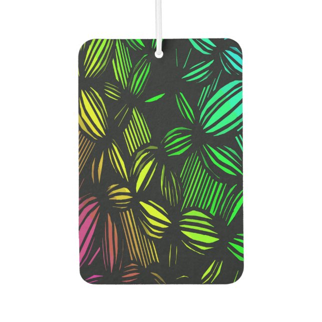 Mysterious lines air freshener (Front)