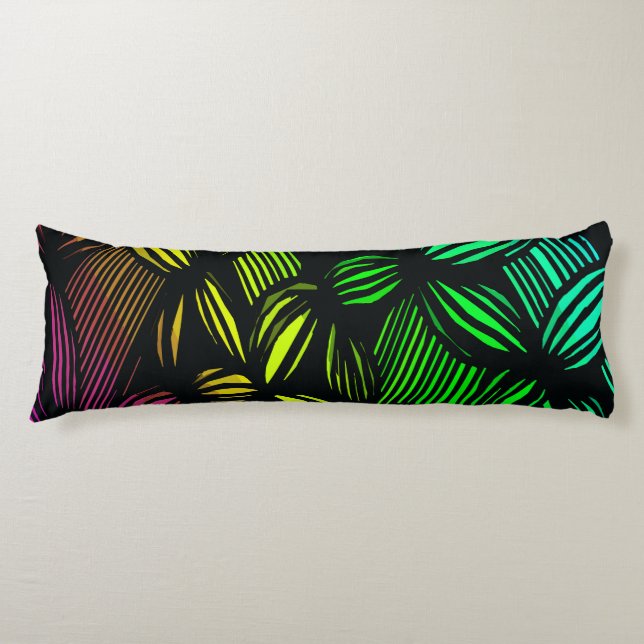 Mysterious lines body pillow (Front)