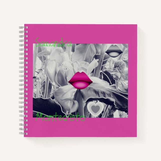 Mysterious Listen and Take Notes Spiral Notebook (Front)