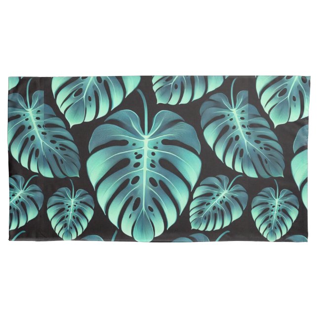 Mysterious Monstera Pillowcase (Front)