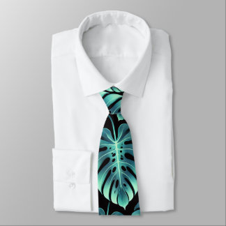 Mysterious Monstera Tie