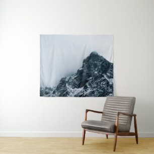 Mysterious mountains tapestry
