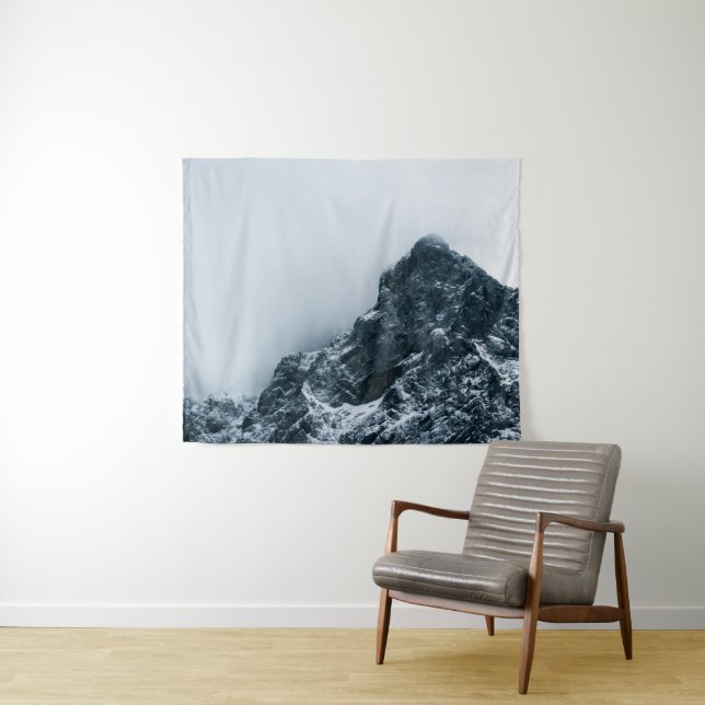 Mysterious mountains tapestry (In Situ (Horizontal))