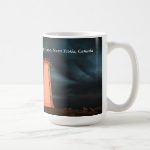 Mysterious Night at Peggy's Cove, Nova Scotia, Can Coffee Mug