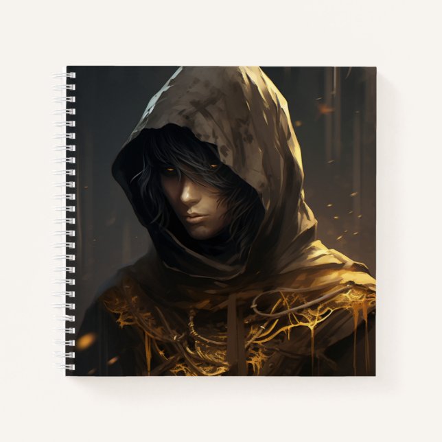 Mysterious Person Log Notebook (Front)