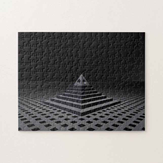Mysterious Pyramid Jigsaw Puzzle (Horizontal)