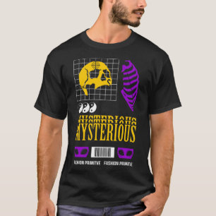Mysterious  Sad Aesthetic Edgy Streetwear T-Shirt