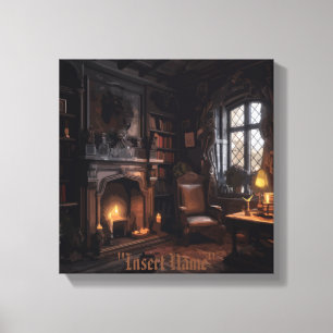 Mysterious Seaside Haunt Canvas Print