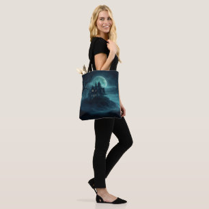 Mysterious Seaside Haunt Tote Bag