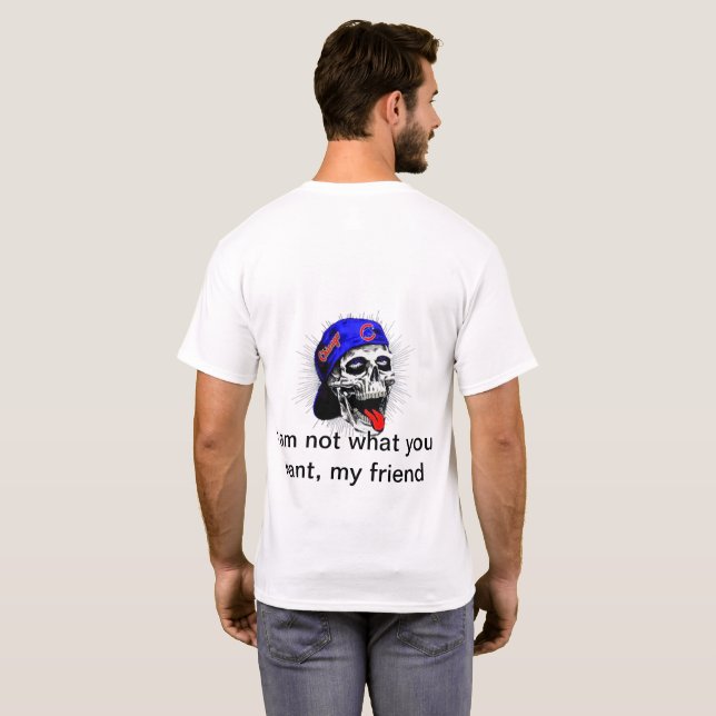 Mysterious Skull T-shirt (Back Full)