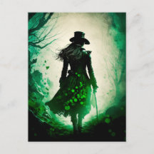 Mysterious St. Patrick's Day Dark Fantasy