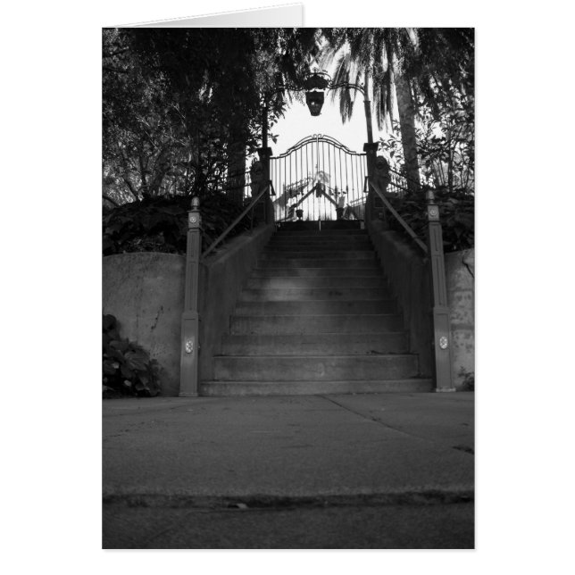 Mysterious Staircase Card (Front)