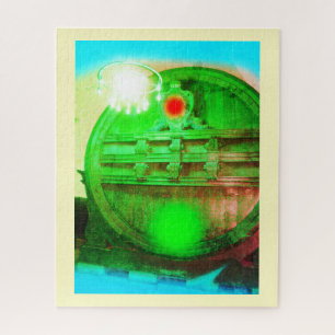 Mysterious vault entrance art jigsaw puzzle