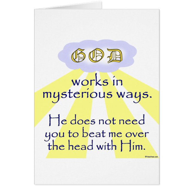 Mysterious Ways (Front)