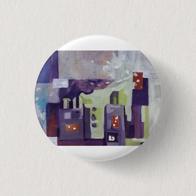 Mystery 1 Inch Round Button (Front)