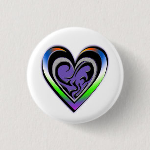 Mystery 1 Inch Round Button