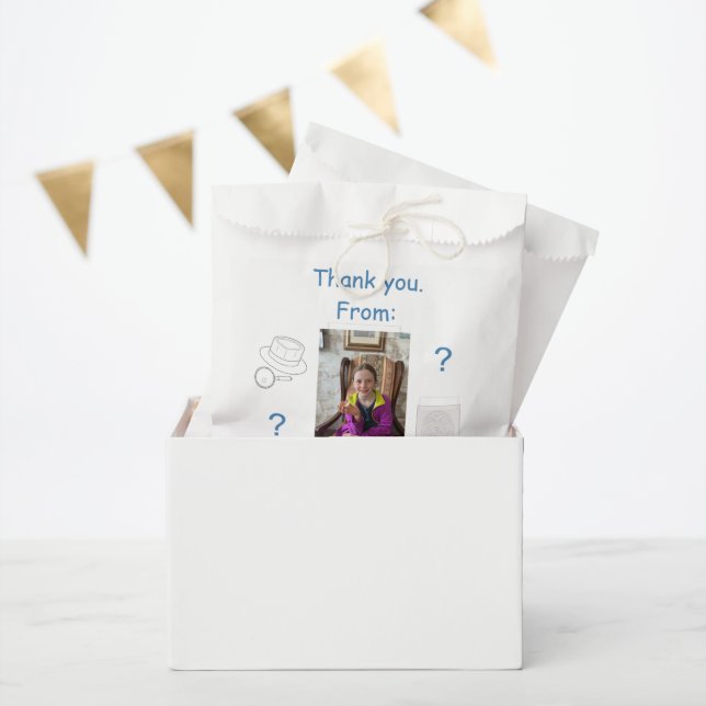 Mystery Crime Solving Evidence Board Favour Bag (Party)