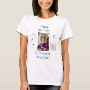 Mystery Crime Solving Evidence Board Mom T-Shirt