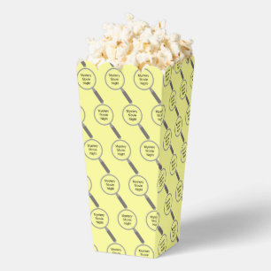Mystery Crime Solving Evidence Board Popcorn  Favor Box