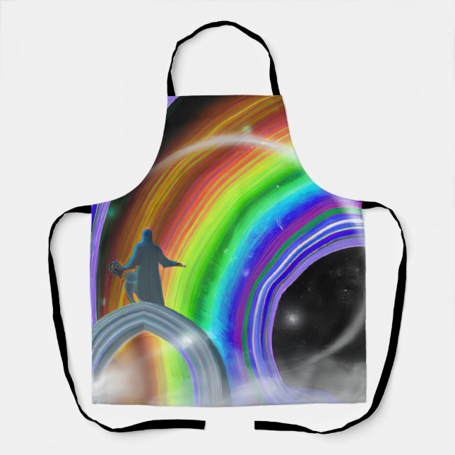 Mystery Figure at the Inter-Dimensional Stargate Apron (Front)