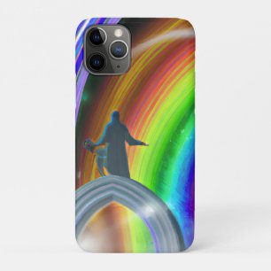 Mystery Figure at the Inter-Dimensional Stargate iPhone 11 Pro Case