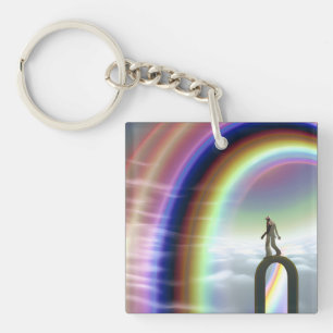 Mystery Figure at the Inter-Dimensional Stargate Keychain