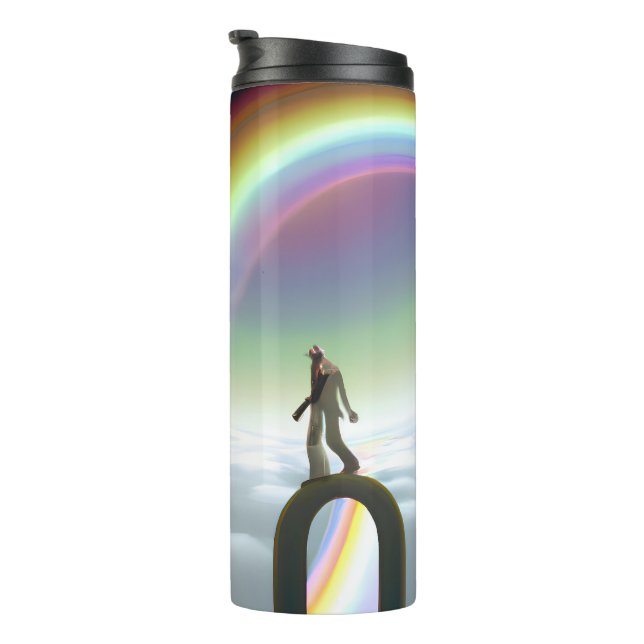 Mystery Figure at the Inter-Dimensional Stargate Thermal Tumbler (Rotated Right)