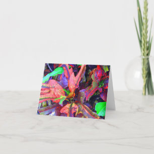 Mystery Foliage Note Cards - G
