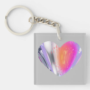 Mystery Heart Keychain
