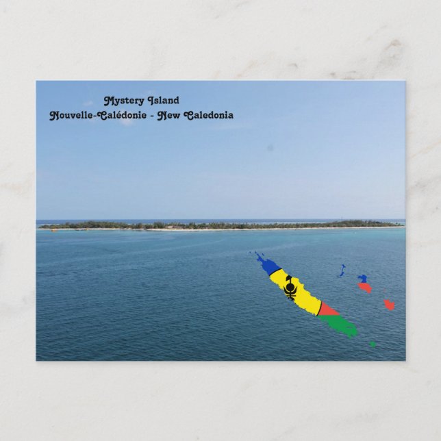 Mystery Island - New Caledonia Postcard (Front)