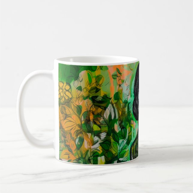 Mystery Lady  Coffee Mug (Left)