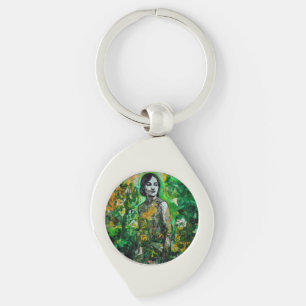 Mystery Lady  Keychain