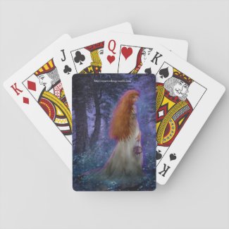 Mystery Lady Playing Cards