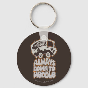 Mystery Machine "Always Down To Meddle" Keychain