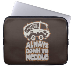 Mystery Machine "Always Down To Meddle" Laptop Sleeve