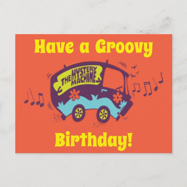 Mystery Machine "If The Van's Rockin'..." Postcard (Front)
