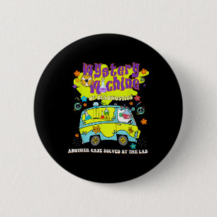 Mystery Machine Of Diagnostics Lab Week 2025 Med L 2 Inch Round Button