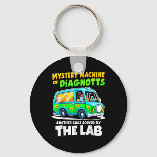 Mystery Machine Of Diagnostics Lab Week 2025 Tee  Keychain